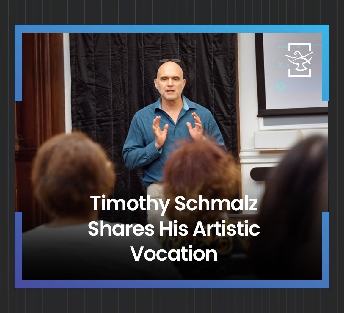 Timothy Schmalz Shares His Artistic Vocation
